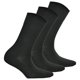 thumbnail image 1 of Hudson 3 par de calcetines de mujer, medias de algodón Relax, cinturilla Comfort, Unicolor Negro 35-38, 1 of 3