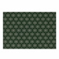 thumbnail image 1 of Vintage Cutting Board, Bicolor Abstract Design with Floral Motifs Timeless Retro Illustration, Decorative Tempered Glass Cutting and Serving Board, Small Size, Emerald Beige, by Ambesonne, 1 of 1