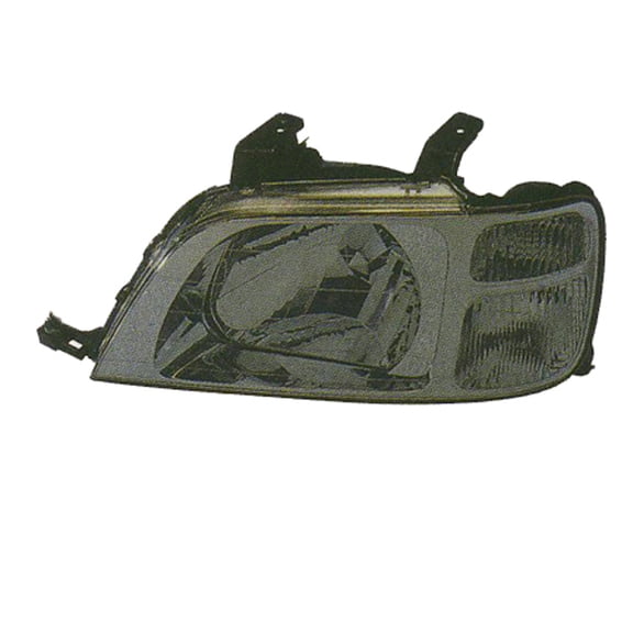 KAI New Economy Replacement Passenger Side Headlight Lens And Housing, Fits 1997-2001 Honda CRV