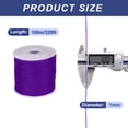thumbnail image 2 of 1/16 Inch Polypropylene Rope Braided Ropes, 328ft Nylon Rope Dark Purple, 2 of 6