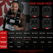 Mikolo Weighted Vest 12LBS, Dual quick Adjustable Chest Straps & Side Buckle Straps, Back Mesh Storage Pocket, Reflective Strips,Thick Shoulder Pads for Running, Cardio & Strength Workouts