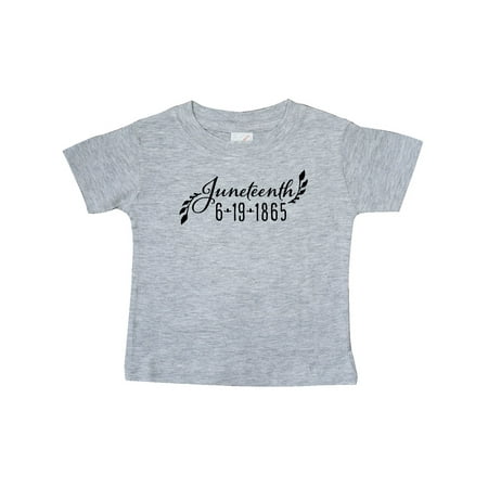 

Inktastic Juneteenth 6-19-1865 Gift Baby Boy or Baby Girl T-Shirt