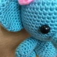 thumbnail image 4 of Kit de ganchillo Amigurumi de azul Paquete de material de muñeca de Zulema Muñecos de peluche tejidos a mano, 4 of 8