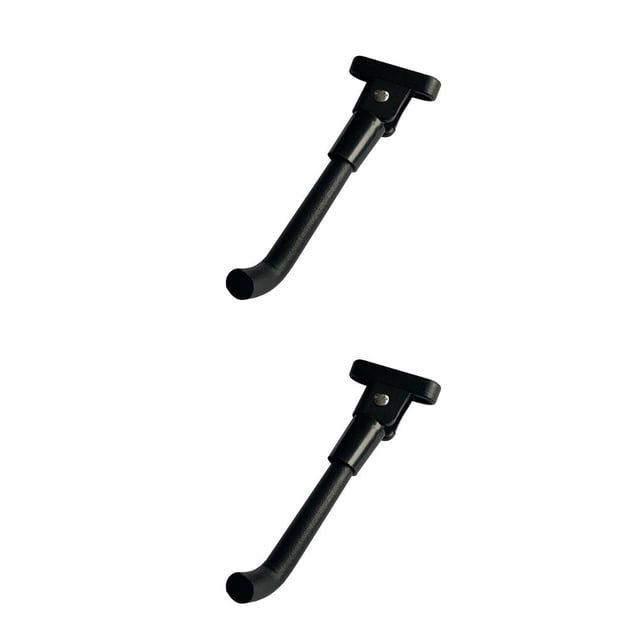 Yuarrent Soporte de pie para patinete eléctrico, piezas de soporte universales plegables con tornillos de repuesto para 1S Pro Black Negro 2Conjunto
