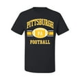 thumbnail image 2 of Wild Bobby City of Pittsburgh Pit American Football Fantasy Fan Sports Men's Graphic T-Shirt, Black, Small, 2 of 3