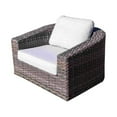 thumbnail image 6 of Melbourne Patio Furniture Sets 4-Piece Outdoor Furniture Conversation Set with Patio Sofa with Seat Cushions and Outdoor Patio Table for Outside Outdoor Patio Furniture Water Resistant Sofa Set, Grey, 6 of 6