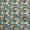 Teal Blue, variant on oneOone Polyester Spandex Black Fabric Flora Fabric For Sewing Printed Craft Fabric By The Yard 56 Inch Wide-7Q