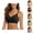 Black, variant on Seamless Push Up Bras for Women Racerback Adjustable Straps Comfortable Sleeping Yoga Bralettes Everyday Bra