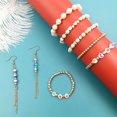 thumbnail image 2 of Juego de 15 rejillas de 720 piezas de perlas, espaciador de pentagrama, accesorios de cuentas hechos a mano, pulsera con cuentas, conjunto de collar y pendientes, 2 of 3
