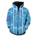 thumbnail image 1 of Sudadera con capucha y cremallera estilo nacional retro para hombre, estilo Harajuku, hip hop, ropa de calle divertida, moda 2024, gran oferta, unisex, informal, primavera, 1 of 6