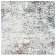 thumbnail image 2 of SAFAVIEH Aston Mackenzie Abstract Area Rug, Ivory/Gray, 6'7" x 6'7" Square, 2 of 12