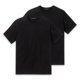 thumbnail image 1 of SCHIESSER Camiseta americana para hombres, paquete de 2 - 1/2 manga, camiseta interior, cuello redondo Negro S (Small), 1 of 3