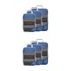 thumbnail image 3 of Cateissary 3 piezas No más maletas desordenadas: estos cubos de embalaje para un fácil almacenamiento de equipaje comprimido de viaje Type5 NO5, 3 of 6