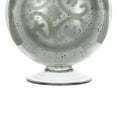 thumbnail image 4 of A&B Home  Antique Style Round Glass Jar with Lid and Etched Pattern - Antique Silver, 4 of 4