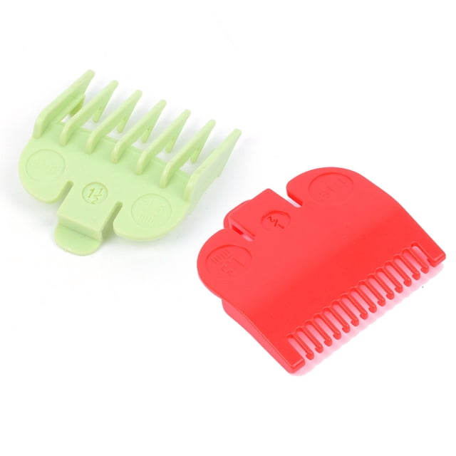 Guías de peines para cortapelos, 2 piezas Peines para cortapelos Guías de peines de repuesto para cortapelos Protectores para cortapelos Peines guía Estándares líderes en la industria