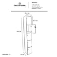 thumbnail image 4 of Casillero DECOMOBIL Locker DE Melamina Minimalista Negro Mate/Oxford, 4 of 4
