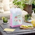 thumbnail image 2 of 9" Medium Birthday Gift Bag with Tissue Paper (Make a Wish Cake and Pug Puppy) (Pack of 2), 2 of 6