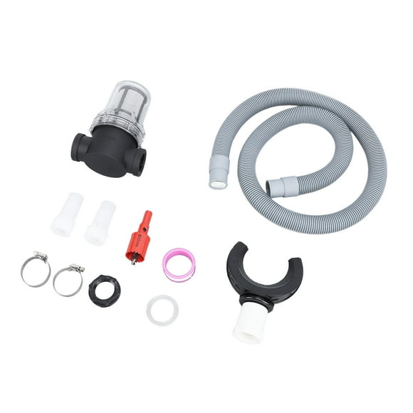 Rain Barrel Diverter Kit, Round Rain Collector Downpipe Hose, Rainwater Collector Downpipe Water Collection System with Filter, Catch Rain Water for Outdoor Chores