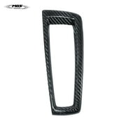MOS Carbon Fiber Gear Shift Panel Cover for BMW Series 5, 6, 7, X3, X4 LHD