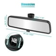 thumbnail image 4 of Unique Bargains Rear View Mirror Car Interior Inner Rearview Mirror Black for VW Passat B5 99-05 for Jetta MK4 99-04, 4 of 6