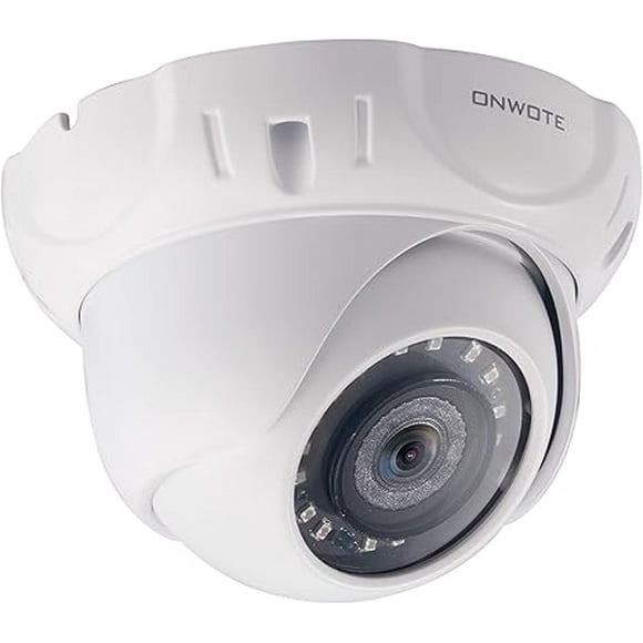 Pre-Owned ONWOTE 4K 8MP PoE Security Camera, 100ft IR, Audio, Motion Detection Camera