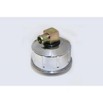 Scott Drake C8AZ-6766-BC Closed Emissions Chrome Oil Cap With Gold PCV Elbow