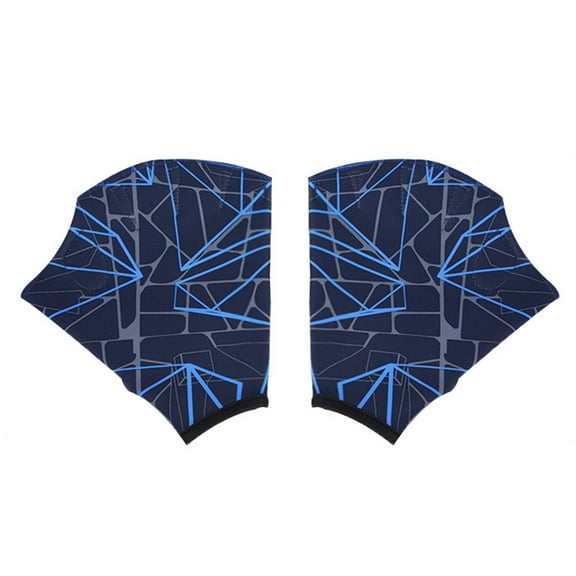 BLEEUS 2x Swimming Hand Fins Flippers Finger Webbed Paddle Water Sports Gloves (S) Sporting Supplies (S)