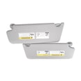 thumbnail image 6 of Left Driver & Right Passenger Side Car Sun Visor For Honda Pilot 2016-2022, Replaces 83280-TG7-A12ZA, Sun Visor Replacement With Makeup Mirror And Light-Left-gray, 6 of 6