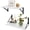 White, variant on Deep Floating Shelves for Wall,8 Inch Deep Floating Shelves Set of 2,16W x 8D  Wall Shelf,Wide Floating Bookshelf for Living Room, Kitchen, Office TFS002W-2
