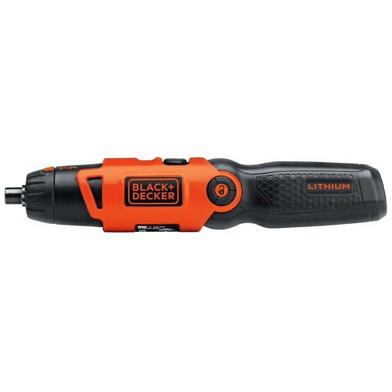 Black and Decker electrical screwdriver Actionfunction diagram