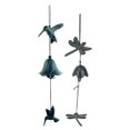 thumbnail image 1 of 2pcs Japanese Wind Chime Traditional Iron Wind Bell Chime Ornament Hanging Pendant, 1 of 8