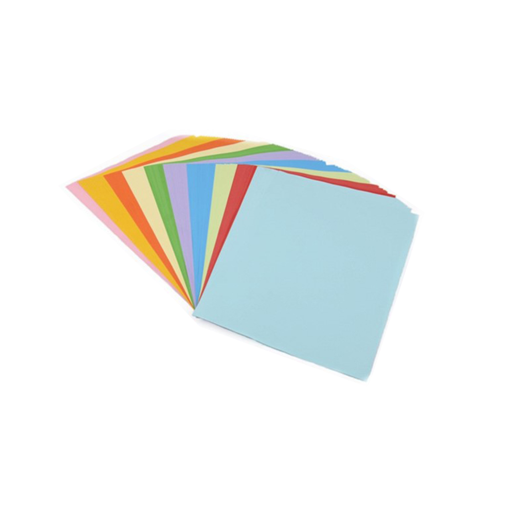 100pcs Multicolor Solid Color Origami Paper Craft Folding Square Papers