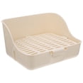 thumbnail image 2 of Shisuyan Rabbit Litter Box Pet Toilet Potty Trainer Corner Small Animals Litter Box, 2 of 9