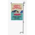 thumbnail image 4 of Printtoo Tan Happy Campers Motorhome Camping Flags For Campers Personalized Double SidedFlag Outdoor Decor Sign CampsiteFlag, 4 of 4