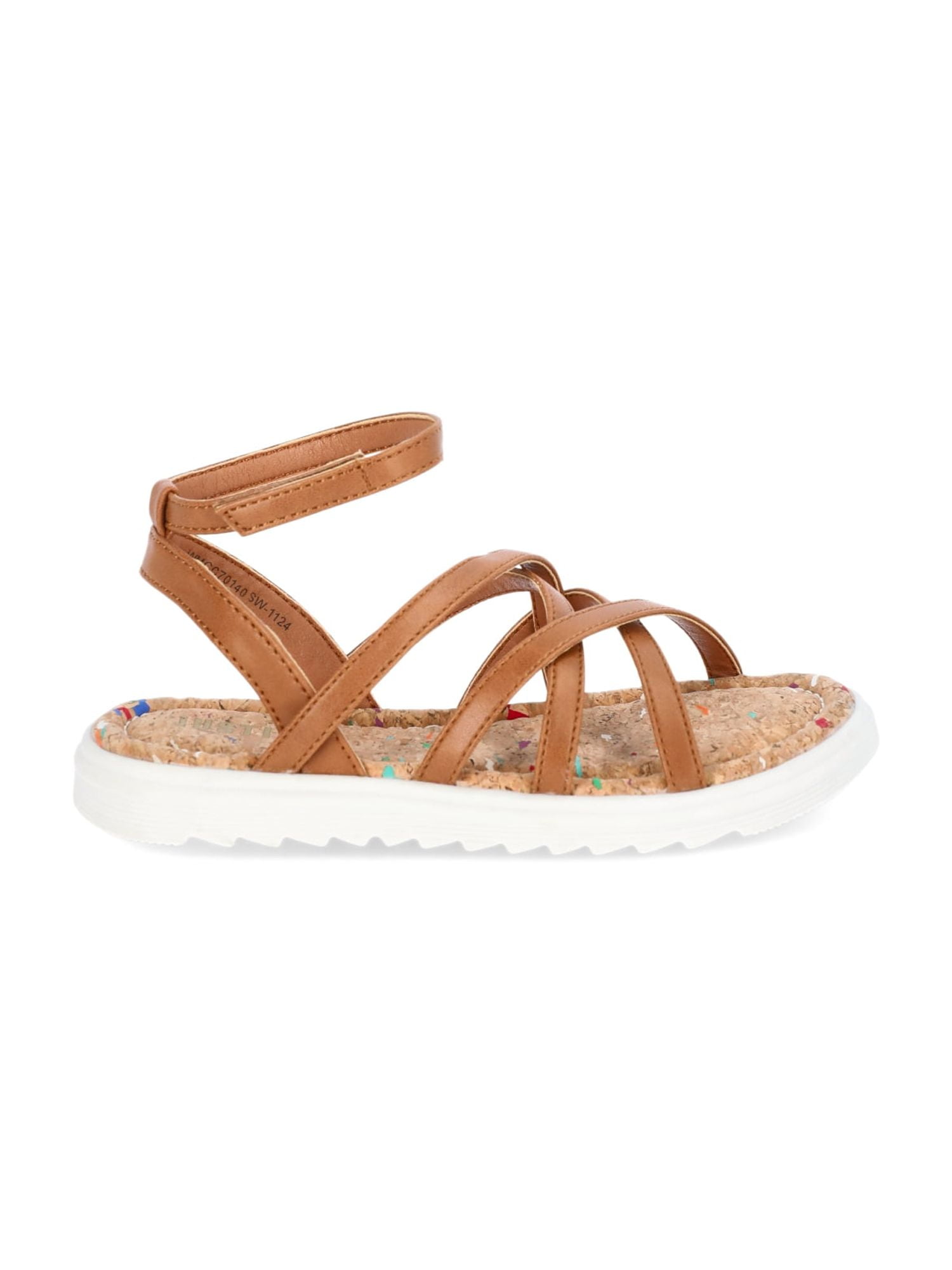 Justice Little Girl & Big Girl Strappy Sandals
