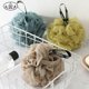 thumbnail image 2 of Flor de baño Bola de baño Exfoliante de espuma Toalla de baño Bola de baño Flor de baño de color sólido, paquete de 5, 5 colores JAMW Sencillez, 2 of 5
