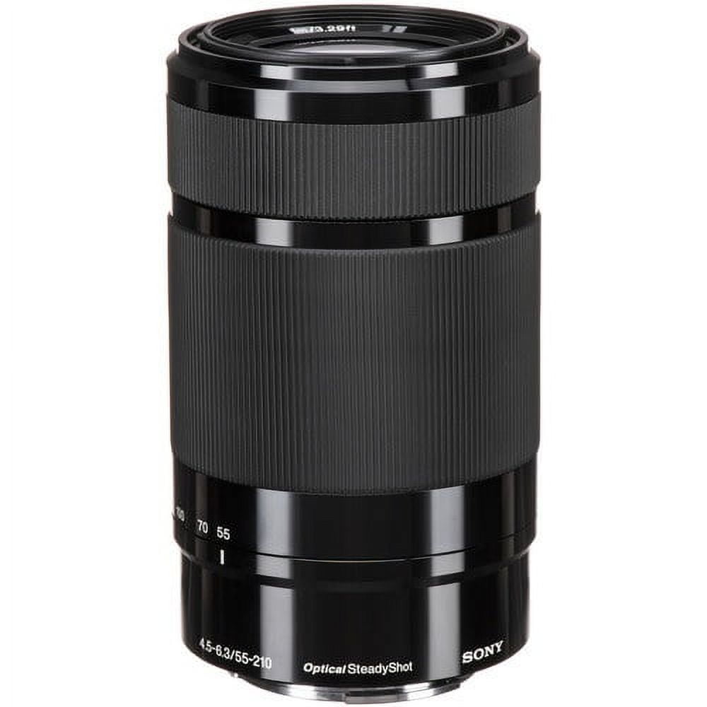 Sony E 55-210mm F/4.5-6.3 OSS Lens (Black) - Walmart.ca