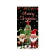 thumbnail image 2 of Adornos navideños, adornos navideños, regalos navideños, decoración navideña para puerta, fondo navideño, ideal para Navidad, noticias, fiestas, decoración invernal, 78,7 x 35,4 pulgadas, cubierta de, 2 of 6