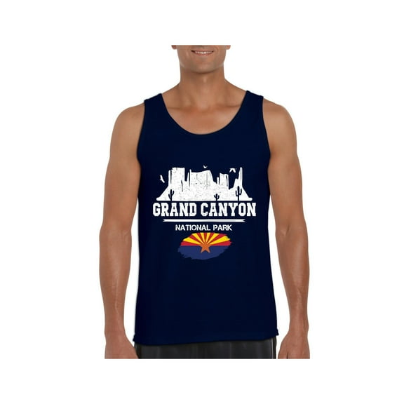 NIB - Men's Tank Top for Men - Arizona Grand Canyon National Park