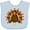 AE-Light Blue, variant on Inktastic Thanksgiving Craft Paper Football Turkey Boys or Girls Baby Bib