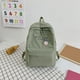 thumbnail image 2 of Bolsa Estilo preppy Mujer Letras Impresión Mochila Casual grandes (Verde) Likrtyny Para Estrenar, 2 of 8