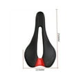 thumbnail image 5 of Joernso BALUGOE Bike Seat Shock Absorbing Breathable Bike Supplies Waterproof Surface Replacement Bicycle Saddle for Racing, 5 of 8