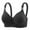 Black, variant on XFLWAM Push Up Bras for Women Plus Size Comfort Breathable Bra Wirefree Bra Full Coverage Everyday Bras with Support Lift