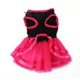 thumbnail image 3 of UDIYO Pet Dog Rose Flower Gauze Tutu Dress Skirt Puppy Cat Princess Clothes Apparel, 3 of 6