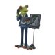thumbnail image 4 of Estatua de rana de jardín, adorno de resina, colección de esculturas, figurita de rana artificial Rana macho, 4 of 9