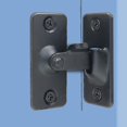 thumbnail image 1 of 2pcs 304 Stainless Steel 90 Degree Right Angle Buckle Hook Lock Hook For Sliding Door, 1 of 3