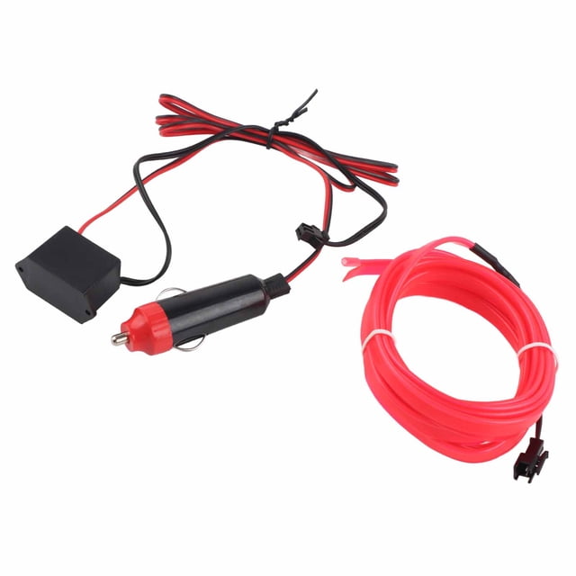 Tira de luces decorativas para interiores de automóviles, luz fría EL, lámpara decorativa LED para automóviles, probada profesionalmente