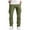 Army Green@GC@, variant on Mens Baggy Cargo Pants Solid Color Y2K Elastic Waist Cargo Pants for Men Lightweight Relaxed Fit Streetwear Workout Trousers With Pockets