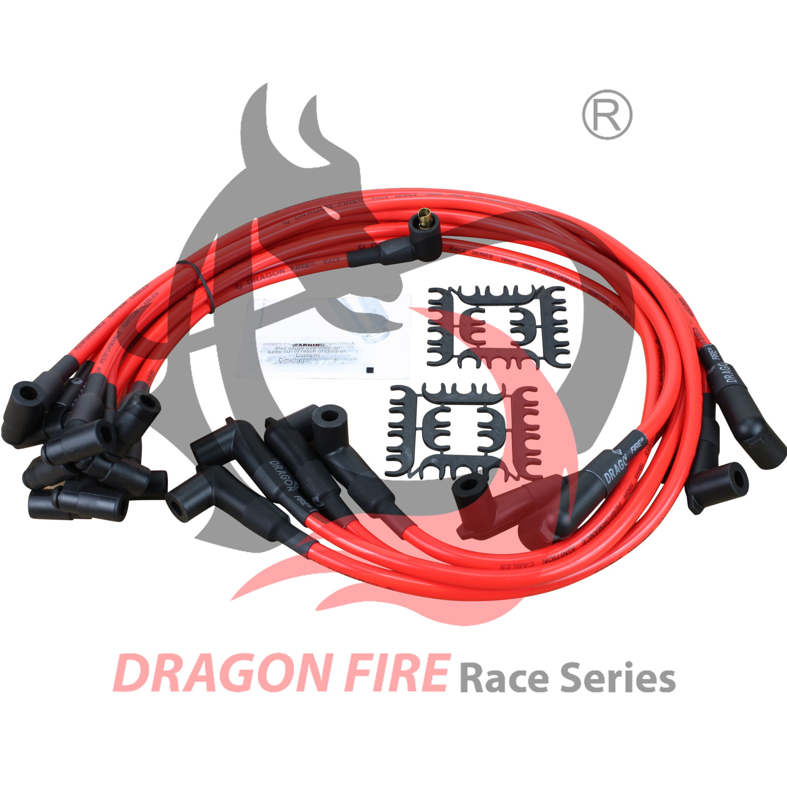 High Performance Spark Plug Wire Set Fit For SBC BBC HEI 350 383 454 10.5MM 
