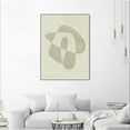 thumbnail image 2 of Giant Art Canvas  24x32 Soft Shape IV Framed in Multi-Color, 2 of 3